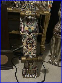 Rare? Santa Cruz Egyptian Pharaoh Mummy Egypt Skateboard Deck Jim Phillips