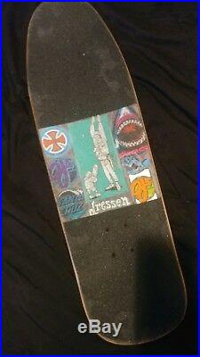Rare Santa Cruz Eric Dressen Everslick Skateboard Deck
