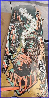 Rare Santa Cruz Erick Winkowski TRAIN Skateboard Skate Deck NEW MAD DOG