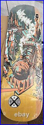 Rare Santa Cruz Erick Winkowski TRAIN Skateboard Skate Deck NEW MAD DOG