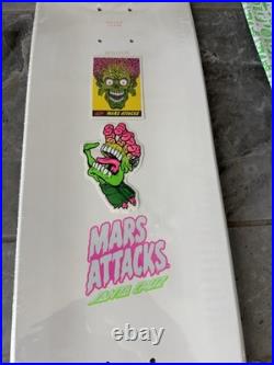 Rare Santa Cruz Glowing Fear Mars Attacks Rarity-Entirely Unhinged