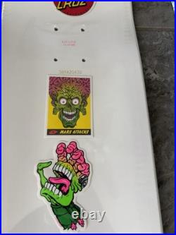 Rare Santa Cruz Glowing Fear Mars Attacks Rarity-Entirely Unhinged