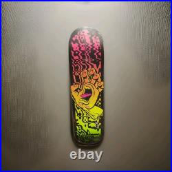 Rare Santa Cruz Screaming Acid Hand Skateboard Deck 31.7 X 8.125 Birch