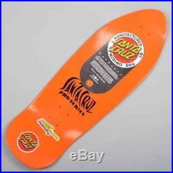 Rare Santa Cruz Skateboards Jason Jessee Sun God Orange Re-Issue Skateboard Deck