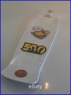 Rare Santa Cruz Slasher Skateboard Deck Bart Simpson Limited Edition #74 of 500
