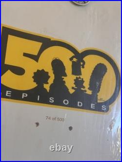 Rare Santa Cruz Slasher Skateboard Deck Bart Simpson Limited Edition #74 of 500