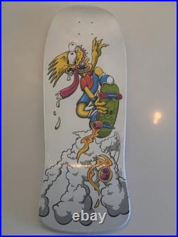 Rare Santa Cruz Slasher Skateboard Deck Bart Simpson Limited Edition #74 of 500