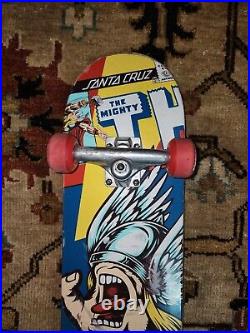 Rare Santa Cruz Thor Skateboard Deck Marvel Comics Bullet Trucks