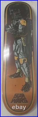 Rare Santa Cruz X STAR WARS Bobba Fett Skateboard Deck NEW IN SHRINK