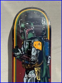 Rare Santa Cruz X STAR WARS Bobba Fett Skateboard Deck NEW IN SHRINK