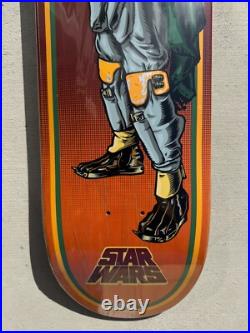 Rare Santa Cruz X STAR WARS Bobba Fett Skateboard Deck NEW IN SHRINK