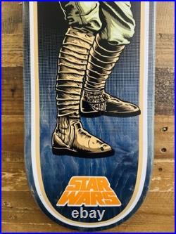 Rare Santa Cruz X STAR Wars Luke Skywalker Skateboard Deck