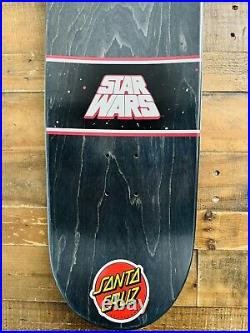 Rare Santa Cruz X Star Wars Millennium Falcon Collectible Skateboard Deck