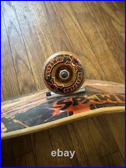 Rare Spawn Santa Cruz Skateboard 1999 Art by Greg Capullo Comic Book