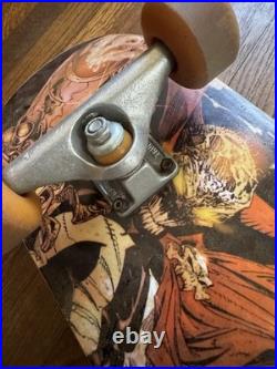 Rare Spawn Santa Cruz Skateboard 1999 Art by Greg Capullo Comic Book