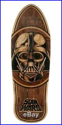 Rare collectible Darth Vader inlay wood skateboard by Santa Cruz. Perfect Gift