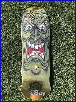 Reissue SANTA CRUZ Rob Roskopp Ugly Face Skateboard Deck NOS Mint In Shrink