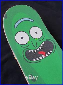 Rick and Morty x Primtive Skateboards Custom Complete Skateboard Pickle Rick