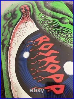 Rob Roskopp Eye Skateboard Deck Santa Cruz skate 30 Year Anniversary