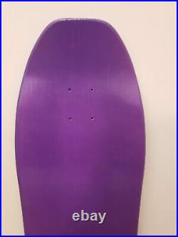 Rob Roskopp Face Santa Cruz Skateboard Deck Purple 2010 rare model