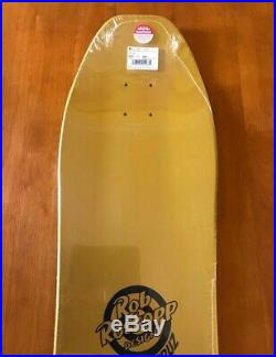 Rob Roskopp Gold Face Vans Exclusive Santa Cruz Skateboard Deck 9.5IN