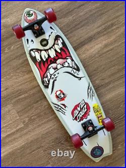 Rob Roskopp ROB SHARK CRUZER LONGBOARD Santa Cruz jim phillips road rider