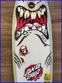Rob Roskopp ROB SHARK CRUZER LONGBOARD Santa Cruz jim phillips road rider