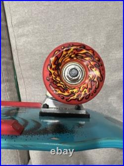 Rob Roskopp Rare Face Skateboard Santa Cruz Complete Used Gripped Slime Balls