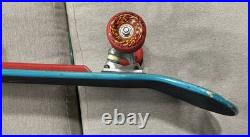 Rob Roskopp Rare Face Skateboard Santa Cruz Complete Used Gripped Slime Balls
