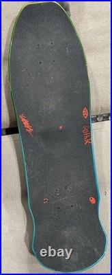 Rob Roskopp Rare Face Skateboard Santa Cruz Complete Used Gripped Slime Balls