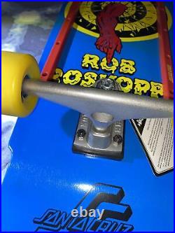 Rob Roskopp Santa Cruz Complete Skateboard rare complete Krux Slime Balls
