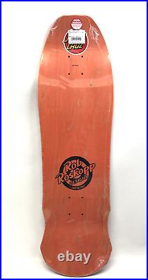 Rob Roskopp Santa Cruz Face Skateboard Deck Pink Purple Orange Skate Deck 9.5x31