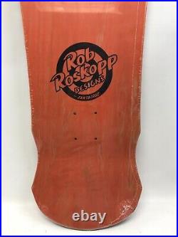Rob Roskopp Santa Cruz Face Skateboard Deck Pink Purple Orange Skate Deck 9.5x31