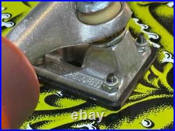 Rob Roskopp Santa Cruz Skateboard Deck Green Face Reissue with Industrial Trucks