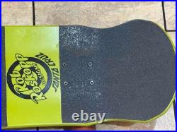 Rob Roskopp Santa Cruz Skateboard Deck Green Face Reissue with Industrial Trucks