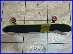 Rob Roskopp Santa Cruz Skateboard Deck Green Face Reissue with Industrial Trucks