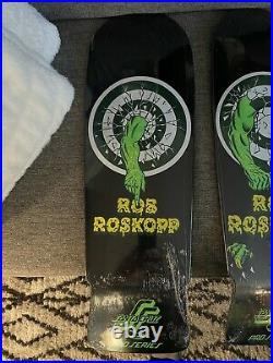 Rob Roskopp Skateboard Decks 1-5 Vintage Skateboard Reissue Santa Cruz