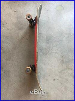 Rob Roskopp Target Eye Vintage Santa Cruz Skateboard Complete With Deck & Wheels