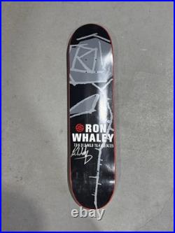 Ron Whaley Santa Cruz Skateboard Deck screen printed signed