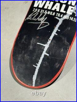 Ron Whaley Santa Cruz Skateboard Deck screen printed signed