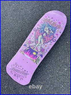 SALBA Santa Cruz Witch Doctor Reissue Skateboard SKATE Deck Light Pink ALBA New