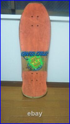 SANTA CRUZ 80's Original OG Skateboard Deck Vintage
