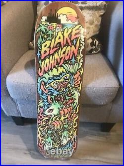 SANTA CRUZ Blake Johnson BEACH WOLF skateboard deck