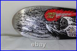 SANTA CRUZ Corey O'Brien Reaper Reissue Metallic Fade Skateboard Deck