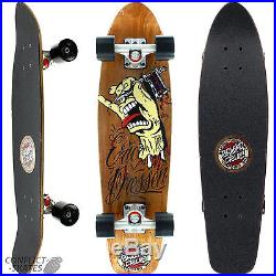 SANTA CRUZ Dressen Tattoo Hand Jammer Cruzer Skateboard Complete 29 OJ Wheels
