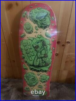 SANTA CRUZ ERICK WINKOWSKI JAGUAR SHAPED SKATEBOARD New In Shrink