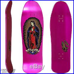 SANTA CRUZ Jason Jessee Guadalupe Skateboard Deck Metallic Pink Old Skool 9.9