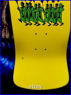 SANTA CRUZ Jeff Grosso Yellow Tribute Board BEAND NEW