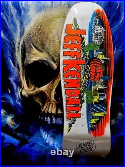 SANTA CRUZ Jeff Kendall Pumpkin Re-Issue Skateboard BRAND NEW