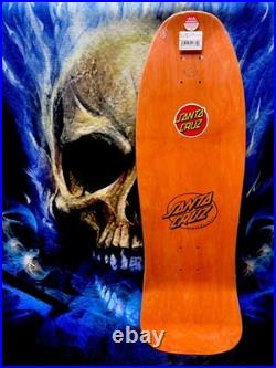 SANTA CRUZ Jeff Kendall Pumpkin Re-Issue Skateboard BRAND NEW